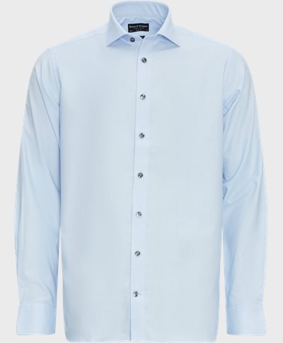 Bruun & Stengade Shirts AIKMAN SHIRT 2401-16006 Blue